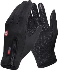 Fietshandschoenen Winter Met Touch Tip Gloves - Anti-Slip - Touchscreen Sport Handschoenen - Dames / Heren - Zwart - Small -Extreem Snel Rijden 1007x1200 4