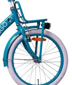 Amigo Bloom Meisjesfiets - Kinderfiets 20 Inch - Turquoise -Extreem Snel Rijden 1010x1200