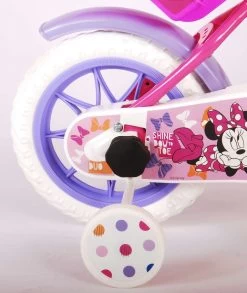 Disney Minnie Cutest Ever! Kinderfiets - Meiden - 12 Inch - Roze - Doortrapper -Extreem Snel Rijden 1012x1200 3