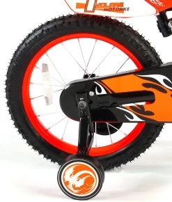 Volare Motorbike Kinderfiets - Jongens - 16 Inch - Oranje - 95% Afgemonteerd 25 Volare Motorbike Kinderfiets - Jongens - 16 Inch - Oranje - 95% Afgemonteerd -Extreem Snel Rijden 1022x1200 2