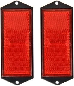 PROPLUS Pro Plus Reflector Met Schroefbevestiging - 104 X 40 Mm - Rood - 2 Stuks -Extreem Snel Rijden 1027x1200 2