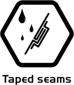 LOWLAND OUTDOOR® Fietsponcho - 100% Waterdicht (10000mm) - Ademend -Extreem Snel Rijden 1035x1200 3