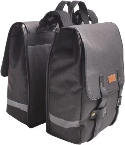 Dubbele Fietstas Grijs/zwart - Kleine Fietstas Dubbel - Fietstassen Waterdicht - 23 Liter - Fluorescerend - Stevige Fietstas -Extreem Snel Rijden 1035x1200 7