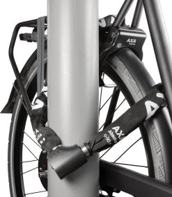 AXA Absolute 9 Kettingslot - ART 2 Slot Voor Fietsen - Extra Dikke Schakels - 110 Cm - 9 Mm - Zwart -Extreem Snel Rijden 1045x1200 7
