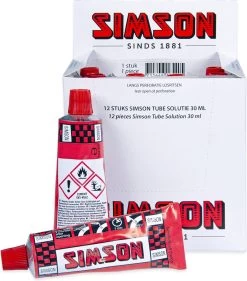 Simson Tube Solutie - Bandenplak - Groot - 30 Ml -Extreem Snel Rijden 1054x1200