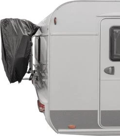 ProPlus Fietsbeschermhoes Voor 2 Fietsen Met Zichttas Voor Waarschuwingsbord Voor Caravans En Campers -Extreem Snel Rijden 1056x1200 5