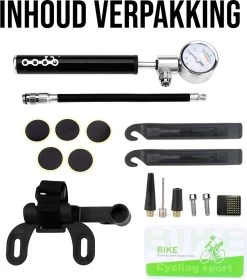 LHP Fietspomp Mini - Analoog Drukmeter - Inclusief Naaldventiel En Fietsbandreparatieset -Extreem Snel Rijden 1058x1200 2