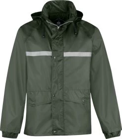 BJØRNSON Dusch Regenpak Dames & Heren - Waterdicht - Maat M - Olijfgroen -Extreem Snel Rijden 1060x1200 10