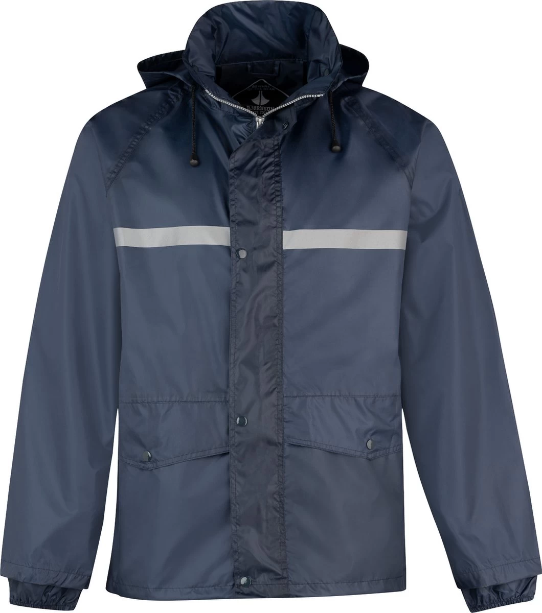 BJØRNSON Dusch Regenpak Dames & Heren - Waterdicht - Maat XL - Donkerblauw 11 BJØRNSON Dusch Regenpak Dames & Heren - Waterdicht - Maat XL - Donkerblauw - Afbeelding 9