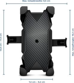 Telefoonhouder Voor Fiets Scooter Of Motor - Met Automatische Span Bevestiging 19 Telefoonhouder Voor Fiets Scooter Of Motor - Met Automatische Span Bevestiging -Extreem Snel Rijden 1067x1200 6