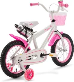 Generation Good 14 Inch Roze Meisjesfiets - Kinderfiets -Extreem Snel Rijden 1081x1200