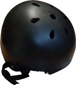 Fiets Of Skate Helm - SILVERBACK -Junior Sporthelm - Unisex - Zwart - Verstelbare Maat S-M-L -Extreem Snel Rijden 1083x1200 1