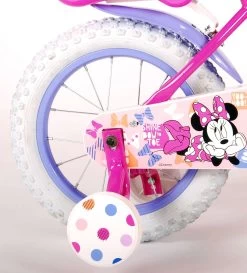 Volare Disney Minnie Cutest Ever! - Kinderfiets - Meisjes - 14 Inch - Roze -Extreem Snel Rijden 1085x1200