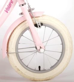 Volare Ashley Kinderfiets - Meisjes - 14 Inch - Roze - 95% Afgemonteerd -Extreem Snel Rijden 1091x1200