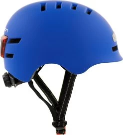 Sajan Fietshelm - Skatehelm Helm Mat-Blauw - LED Verlichting - Maat-S -Extreem Snel Rijden 1094x1200 4