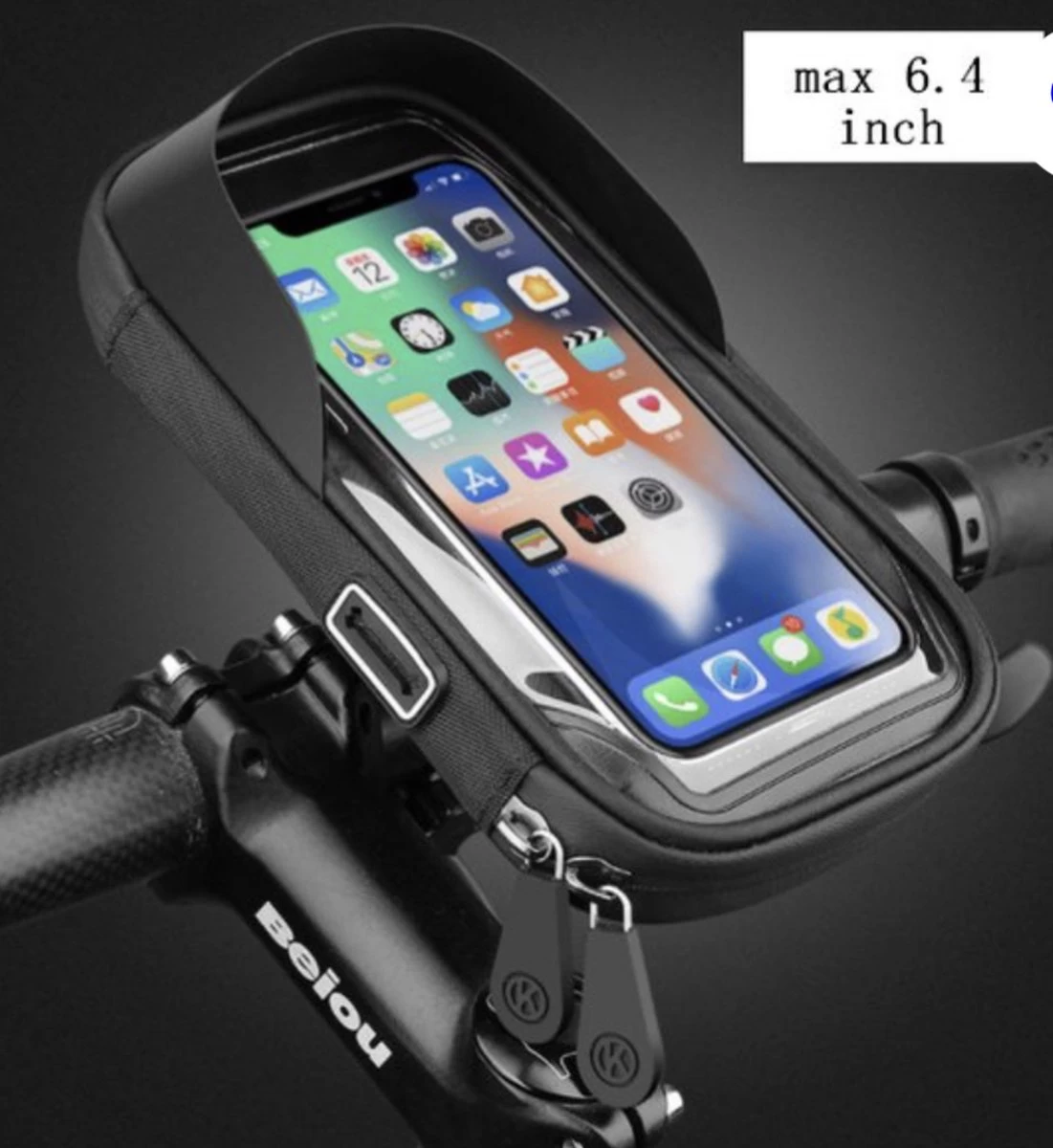 Merkloos Windgoo B20 PRO - E Bike - Elektrische Fiets - 16 Inch - 250W - 7.8Ah Batterij - Max. 25km/u - Zwart - Incl. GSM Houder 6 Merkloos Windgoo B20 PRO - E Bike - Elektrische Fiets - 16 Inch - 250W - 7.8Ah Batterij - Max. 25km/u - Zwart - Incl. GSM Houder - Afbeelding 4