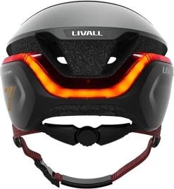 Livall EVO21 Black Medium - (Smart) Fietshelm - SOS Functie - LED Richtingaanwijzers - Smart Verlichting -Extreem Snel Rijden 1102x1200 5