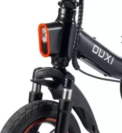 OUXI - V5 - 16 Inch - Elektrische Fiets - E Bike - Elektrische Vouwfiets - APP IOS/ Android - 500W Motor - 15Ah Lithuim Ion Batterij - Zwart -Extreem Snel Rijden 1103x1200