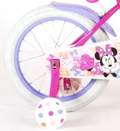 Disney Minnie Cutest Ever! Kinderfiets - Meisjes - 16 Inch - Roze -Extreem Snel Rijden 1106x1200