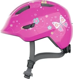 Abus Kinderhelm Smiley 3.0 M Pink Butterfly