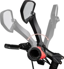 TIKKENS® Fietsspiegel Links - Verstelbaar - Fiets Spiegel Geschikt Voor E-bike, Speed-pedelec -Extreem Snel Rijden 1115x1200