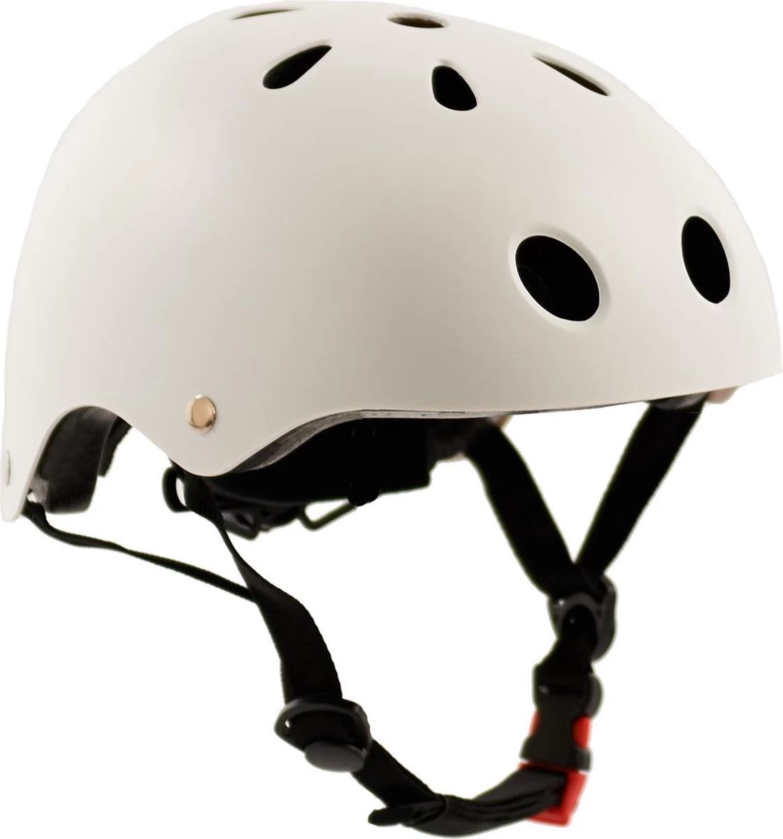 Sajan Fietshelm - Skatehelm - Helm Mat-Wit- Maat-S 3 Sajan Fietshelm - Skatehelm - Helm Mat-Wit- Maat-S