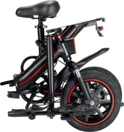 OUXI - V5 - 16 Inch - Elektrische Fiets - E Bike - Elektrische Vouwfiets - APP IOS/ Android - 500W Motor - 15Ah Lithuim Ion Batterij - Zwart -Extreem Snel Rijden 1127x1200