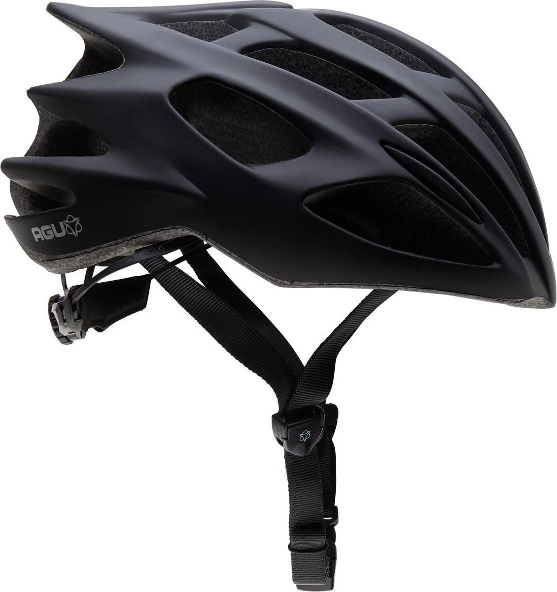 AGU Strato Fietshelm - Zwart - S/M 11 AGU Strato Fietshelm - Zwart - S/M - Afbeelding 9