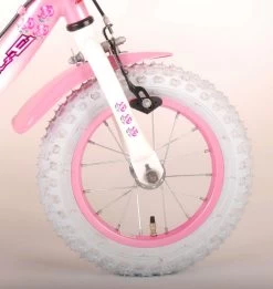 Volare Rose Kinderfiets - Meisjes - 12 Inch - Roze - 2 Handremmen -Extreem Snel Rijden 1134x1200 2