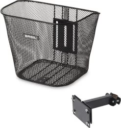 Basil Bremen Fietsmand - Voor - Staal - Inclusief Bevestigingssysteem - Zwart -Extreem Snel Rijden 1136x1200 9