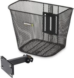 Basil Bremen Fietsmand - Voor - Staal - Inclusief Bevestigingssysteem - Zwart -Extreem Snel Rijden 1137x1200 2