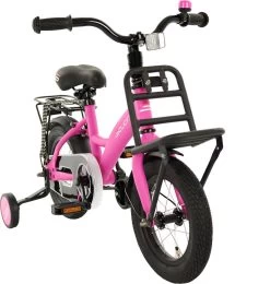 Sajan Kinderfiets - 12 Inch - Mat-Roze - Meisjesfiets 13 Sajan Kinderfiets - 12 Inch - Mat-Roze - Meisjesfiets -Extreem Snel Rijden 1138x1200
