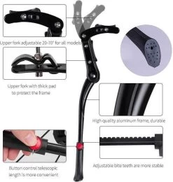 Decopatent® PRO Fietsstandaard - 24- 29 Inch - Mountainbike Standaard - Verstelbaar 46 -> 50 Cm - Fietsenstandaard - Zijstandaard 18 Decopatent® PRO Fietsstandaard - 24- 29 Inch - Mountainbike Standaard - Verstelbaar 46 -> 50 Cm - Fietsenstandaard - Zijstandaard -Extreem Snel Rijden 1141x1200 4