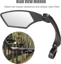 Igoods Fietsspiegel Ebike Links - Fietsspiegel Op Stuur - Verstelbaar -Extreem Snel Rijden 1145x1200 3