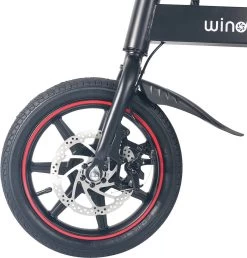 Merkloos Windgoo B20 V3- APP IOS Android - Elektrische Vouwfiets - E Bike - 7.8Ah Batterij - 250W - 14 Inch - 25 KM/H - Zwart -Extreem Snel Rijden 1148x1200 1