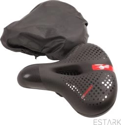 ESTARK® Zwarte Zadelhoes Waterdicht - Zadelhoezen Voor De Fiets - Zadel Cover - Zadel Zak - Hoes - Elastisch - Zwart -Extreem Snel Rijden 1163x1200
