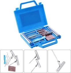 LOUZIR 11-Delige Professionele Banden Reparatie Kit- Autobanden/ Bike Emergency Repair Kit - Met Handige Opbergdoos -Extreem Snel Rijden 1169x1200
