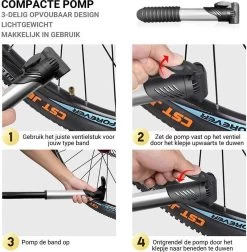 TIKKENS® Fietsbanden Reparatieset - Lekke Fietsband Reparatie Set - Racefiets / Mountainbike / Alle Andere Fietstypes / Complete Set In Etui - Onderhoud -Extreem Snel Rijden 1175x1200 1