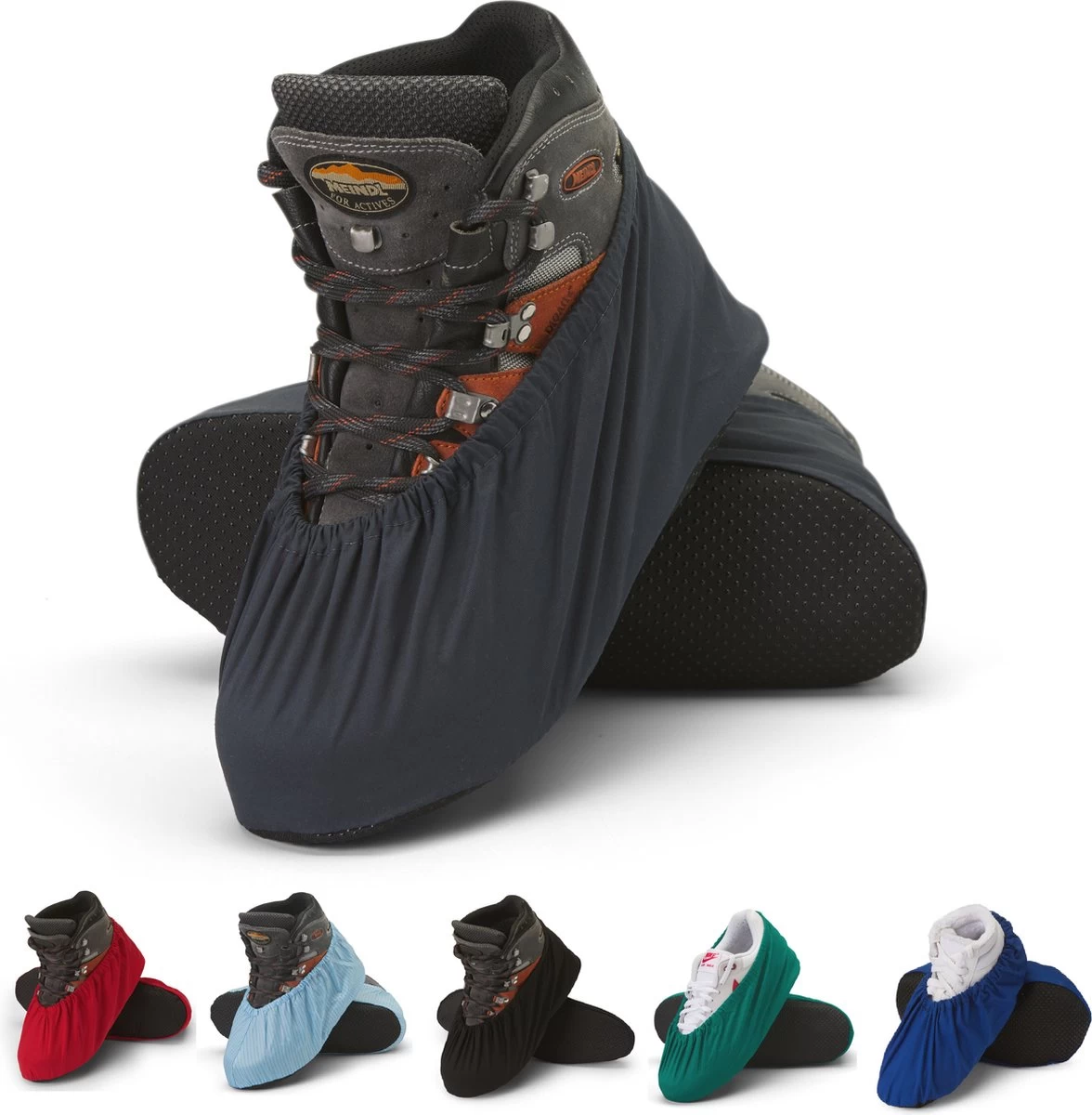 Sterke Overschoenen | Maat 40-45 | Grijs | Wasbaar | Katoen | Antislip | Schoenovertrekken 3 Sterke Overschoenen | Maat 40-45 | Grijs | Wasbaar | Katoen | Antislip | Schoenovertrekken