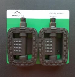 Fiets Pedalen - Anti Slip - Trappers Voor Fiets Met Reflector - 14.2mm Schroefdraad - 9/16 Inch -Zwart -Extreem Snel Rijden 1181x1200 2