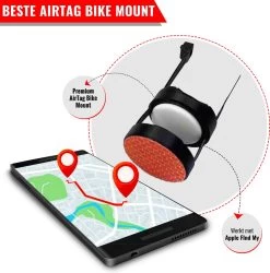 Airtag Bike Mount Compatibel Met Apple AirTag Fietsmontage Reflector Antidiefstal Tracering Zwart Montagegereedschap Fiets AppleAirtag AirTag Fiets -Extreem Snel Rijden 1184x1200 4
