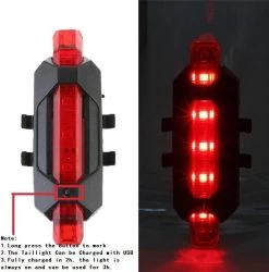 Merkloos Fietsverlichting Usb Oplaadbaar - LED - Lampen Set - Voor & Achter - Mountainbike - Racefiets - Fiets 17 Merkloos Fietsverlichting Usb Oplaadbaar - LED - Lampen Set - Voor & Achter - Mountainbike - Racefiets - Fiets -Extreem Snel Rijden 1186x1200 7