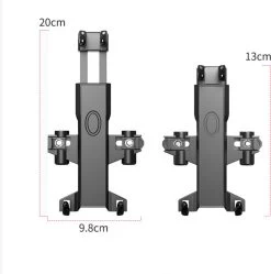 Merkloos Telefoonhouder Fiets - Smartphone Fietshouder - Tot 6,5 Inch - GSM Houder - Telefoonhouder Motor - Zwart -Extreem Snel Rijden 1188x1200 12