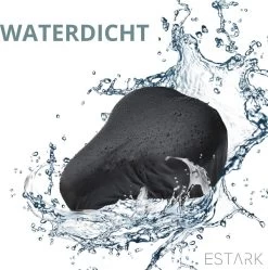 ESTARK® Zwarte Zadelhoes Waterdicht - Zadelhoezen Voor De Fiets - Zadel Cover - Zadel Zak - Hoes - Elastisch - Zwart -Extreem Snel Rijden 1188x1200 7