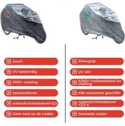 CUHOC Bakfietshoes Geschikt Voor Gazelle Makki Load - Zwart - Beschermhoes Bakfiets - RED Label 12 CUHOC Bakfietshoes Geschikt Voor Gazelle Makki Load - Zwart - Beschermhoes Bakfiets - RED Label -Extreem Snel Rijden 1192x1200 9