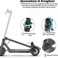 Elektrische Step Voor Volwassenen & Kinderen - E Scooter - Snelheid 25 Km/u - Te Verbinden Met App -Extreem Snel Rijden 1195x1200 2
