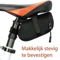 Zadeltas Voor Fiets - Waterdicht - Fietstas - Fiets Zadeltas - Opberging Zadel - Voor Wielrennen , Mountainbike , Racefiets , Omafiets , Opafiets En Andere Fietsen - Regenbestendig - Waterbestendig - Zwart - Fietszadeltas - MTB Cycling -Extreem Snel Rijden 1198x1200 19