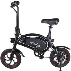 Merkloos Windgoo - B3 Pro V2 - Elektrische Long-Range E-Bike Met Trappers - E-bike - 25Km / H - Zwart -Extreem Snel Rijden 1198x1200 4