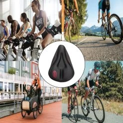 VoordeelShop Fiets Zadelhoes Met Extra Zachte Gel En Gleuf Universeel - Gel Zadelhoes Voor Racefiets/mountainbike En Normale Fietsen - Comfortabel Fietsen - Fiets Accessoires -Extreem Snel Rijden 1198x1200 9
