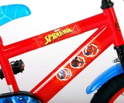 Marvel Spider-Man Kinderfiets - Jongens - 16 Inch - Blauw/Rood -Extreem Snel Rijden 1200x1000 3